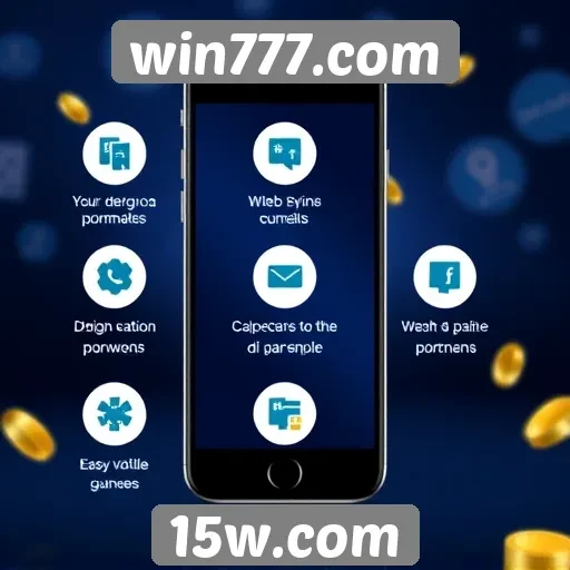 Características da plataforma mobile do win777.com